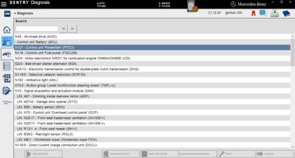 mercedes xentry xdos