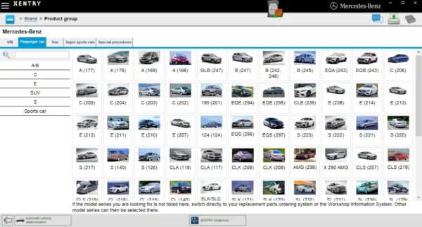 mercedes xentry xdos