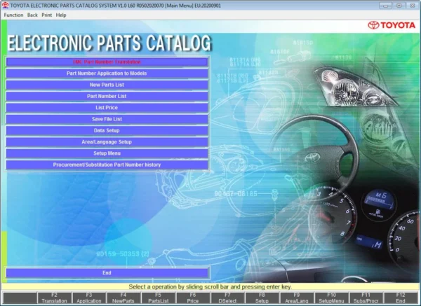 toyota lexus epc all regions
